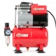 Компрессор безмасляный 3 л, 0.3 кВт, 220 В, 3.2 атм, 50 л/мин INTERTOOL PT-0001 - изображение 3