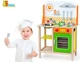 Детская кухня Viga Toys из дерева с посудой (50957) - изображение 4