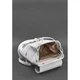 Кожаный женский рюкзак Олсен белый BlnkNtBN-BAG-13-white - изображение 4
