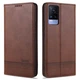 Чехол-книжка AZNS&nbsp;Classic Series для VIVO V21e - Coffee - изображение 1