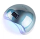 Лампа для манікюру і педикюру SUN 5 LED UV 48W синій хром для полімеризації гелів і гель лаків - зображення 1