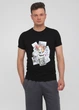 Футболка "Only Man" (95-TSH-3-02-black/dog-S) - изображение 1