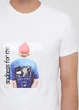 Футболка "Only Man" (95-TSH-3-02-white/sadness-L) - изображение 4