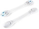 Замок-блокиратор универсальный MBM kids 2 шт BS-16 белый (BS-16 WHITE) - изображение 2