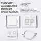 Док-станция 2-в-1 Wireless Charger D21 White - изображение 4
