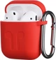 Чехол 2Е для Apple AirPods Pure Color Silicone Imprint 1.5 мм Rose Red (2E-AIR-PODS-IBSI-1.5-RRD) - изображение 1