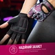 Жіночі рукавички для фітнесу Contraband Pink Label 5237 Sugar Skull Gloves (Рожевий S) - зображення 4