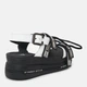 Босоножки Gloria Rg22694-1-2 39 24 см Бело-черные (H2400000295143) - изображение 4