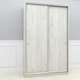 Шкаф-купе Viant Ligth Kombo ДСП 1500х450x2200 мм Дуб крафт белый - изображение 1