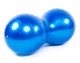 М'яч для фітнеса EasyFit Peanut 45х90 см синій (фітбол горіх-арахіс) - зображення 1