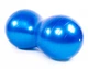 М'яч для фітнеса EasyFit Peanut 45х90 см синій (фітбол горіх-арахіс) - зображення 2