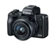 Беззеркальный фотоаппарат Canon EOS M50 kit (15-45mm + 55-200mm) IS STM Black (2680C054) - изображение 1