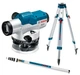 Оптический нивелир Bosch Professional GOL 20 D + штатив BT 160 + линейка GR 500 + чемодан (0601068402) - изображение 2