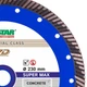 Алмазный диск Distar по бетону Turbo Super Max 232x2,6x15x22 мм (10115502018) - изображение 3