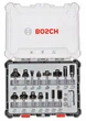 Набір комбінованих фрез Bosch 8 мм, 15 шт (2607017472) - зображення 1