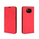 Чохол Taba Retro-Skin для Xiaomi Poco X3 / X3 Pro книжка шкіра PU з візитівкою червоний - зображення 2