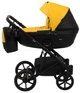 Коляска 2 в 1 Bair Kiwi кожа 100% BK-63/15 желтый - черный - зображення 3