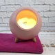 LED Ночник Спящий кот в домике (розовый) 3941675 - изображение 8
