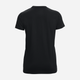 Футболка женская Under Armour UA Rival Logo 1356305-002 XS Черная (194513888849) - изображение 6