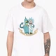 Футболка мужская Рик и Морти Рик Санчез (Rick and Morty Rick Sanchez) (9223-2943-9) XL Белая - изображение 4