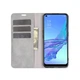 Чехол Taba Retro-Skin для OPPO A53 книжка кожа PU с визитницей серый - изображение 4