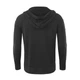 Тактична кофта-худі Lesko A199 Black XL флісова з капюшоном - зображення 3