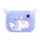 Камера с моментальной печатью фотографий детская 1080P Unicorn "Единорог" WiFi FHD Purple - зображення 2