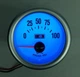 Указатель давления масла манометр стрелочный Ket Gauge 7704 LED d52мм прибор датчик автомобильный M10403 - изображение 2