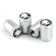 Колпачки на ниппель с логотипом Шкода Alitek Sports Silver Skoda (4 шт) (67417) - изображение 4