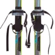 Лыжи беговые в комплекте с палками Snowpower SK-0881-140B серо-салатовый 140 см - изображение 2