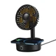 Вентилятор Baseus Hermit desktop wireless charger with oscillating fan |10W Qi| з бездротовою зарядкою для Android|iOS - зображення 1