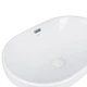 Умивальник Qtap Leo 590x400x170 White з донним клапаном QT11114028W - зображення 5