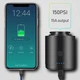 Компрессор универсальный Air Compressor, Power Bank, LED-фонарик, 3000 mAh Насос для автомобилей, мячей,велосипедов (Черный) - изображение 4