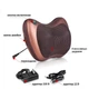 Массажная подушка Massage pillow для шеи и спины инфракрасный роликовый массажер 8 роликов - изображение 8