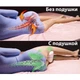 Ортопедическая подушка для ног CONTOUR LEG PILLOW с эффектом памяти гипоаллергенная - изображение 7