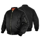 Куртка Бомбер летная US BASIC MA1® FLIGHT JACKET Черная 4XL - изображение 1