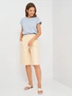 Шорты женские Mango 87083253-03 M Молочные (8445306252333) - изображение 3