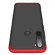 Чохол GKK 360 для Xiaomi Redmi Note 8T бампер оригінальний Black-Red - зображення 5