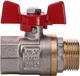 Кран шаровой QUALITY PROFESSIONAL QP152 прямой 3/4" - изображение 2