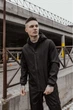 Мужской костюм демисезонный куртка и штаны Intruder Softshell Easy 0018 L (48) Черный (IN - 0018/2 C) - изображение 5