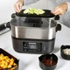 Пароварка Morphy Richards New Intellisteam 470006 Чорний/Металік на 3 відділення + таймер та 8 програм 6,8 л / 1600 Вт - зображення 9