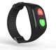 Фітнес браслет з GPS-трекером для літніх людей Smart Band S1 з кнопкою SOS і Тонометром Чорний (SBS1TBK) - зображення 1