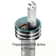 FM-трансмиттер модулятор TOPK G201Q Bluetooth, TF, USB QC 3.0 28W 2xUSB - изображение 3