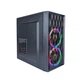 Корпус 1stPlayer D8-M-R1 Color LED Black без БП - изображение 1