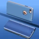 Чехол Mirror для iPhone 7 / iPhone 8 книжка зеркальный Clear View Blue - изображение 1