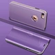 Чехол Mirror для iPhone 7 / iPhone 8 книжка зеркальный Clear View Purple - изображение 1