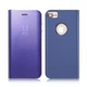 Чехол Mirror для iPhone 7 / iPhone 8 книжка зеркальный Clear View Purple - изображение 3