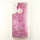 Чохол Glitter для Xiaomi Redmi Note 8 Бампер Рідкий блиск серце рожевий Без бренду - зображення 1