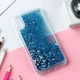 Чохол Glitter для Xiaomi Redmi 7A Бампер Рідкий блиск Акваріум Синій Без бренду - зображення 2