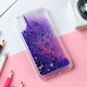 Чохол Glitter для Xiaomi Redmi 7A Бампер Рідкий блиск Акваріум Фіолетовий Без бренду - зображення 2